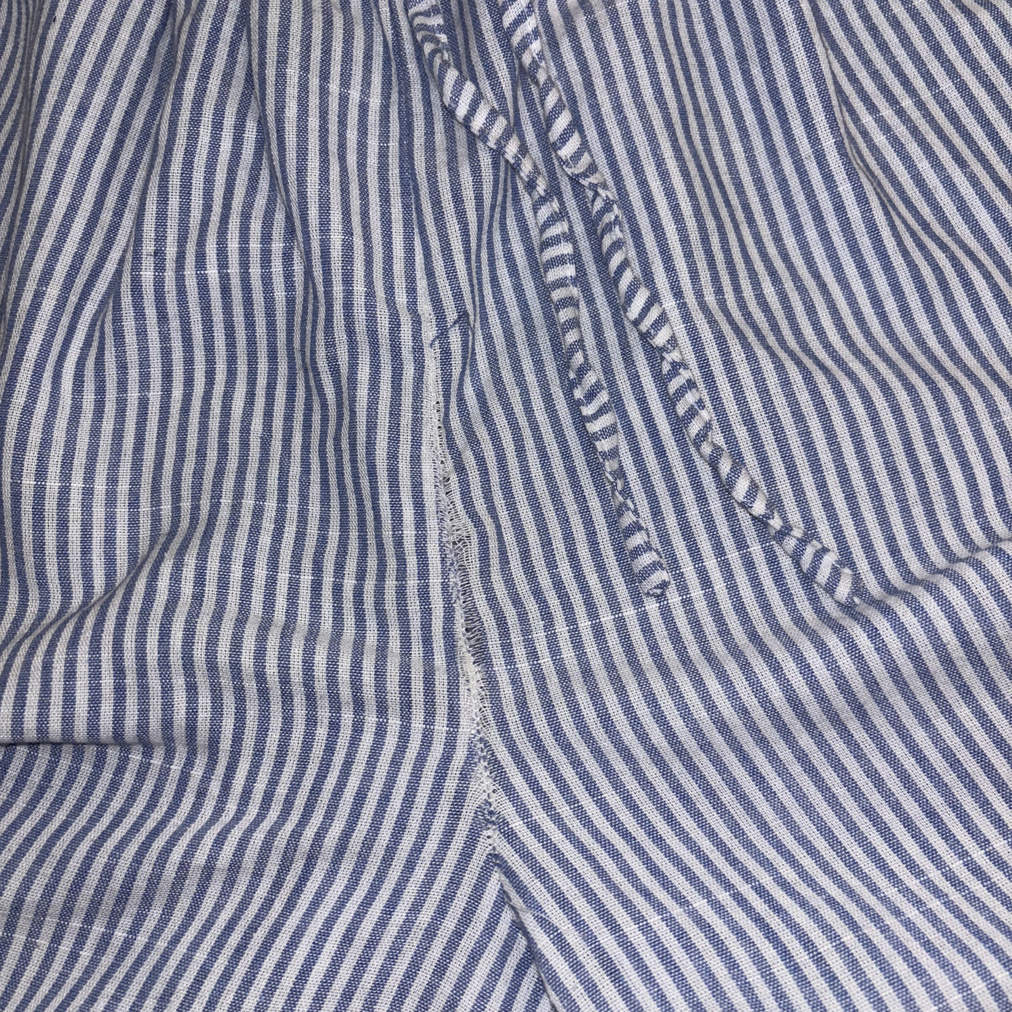 Striped Wide Leg Trousers