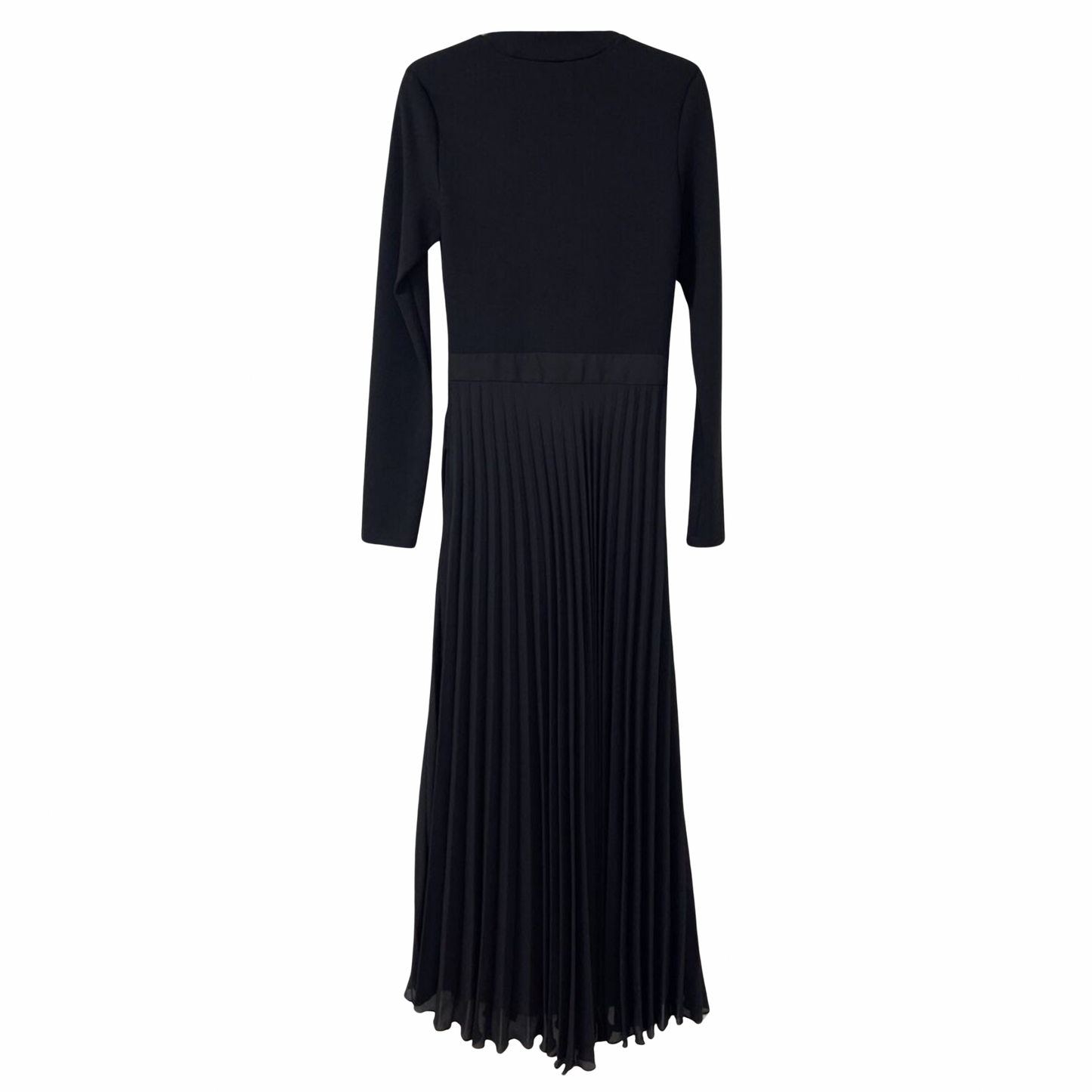 Zara Black High Neck Maxi Dress