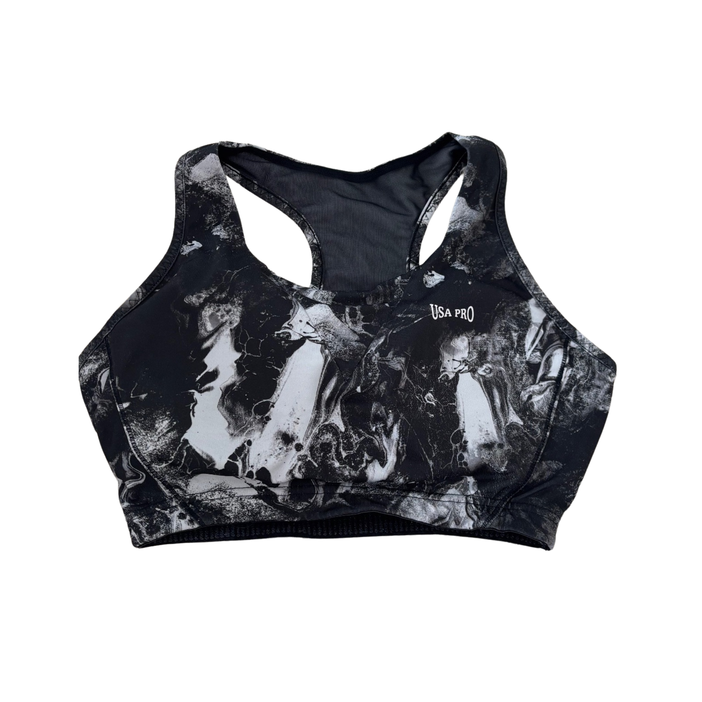 USA Pro Marble Sports Bra
