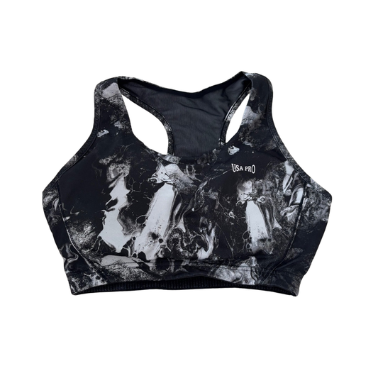 USA Pro Marble Sports Bra