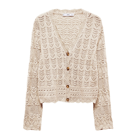 Mango Crochet Cardigan