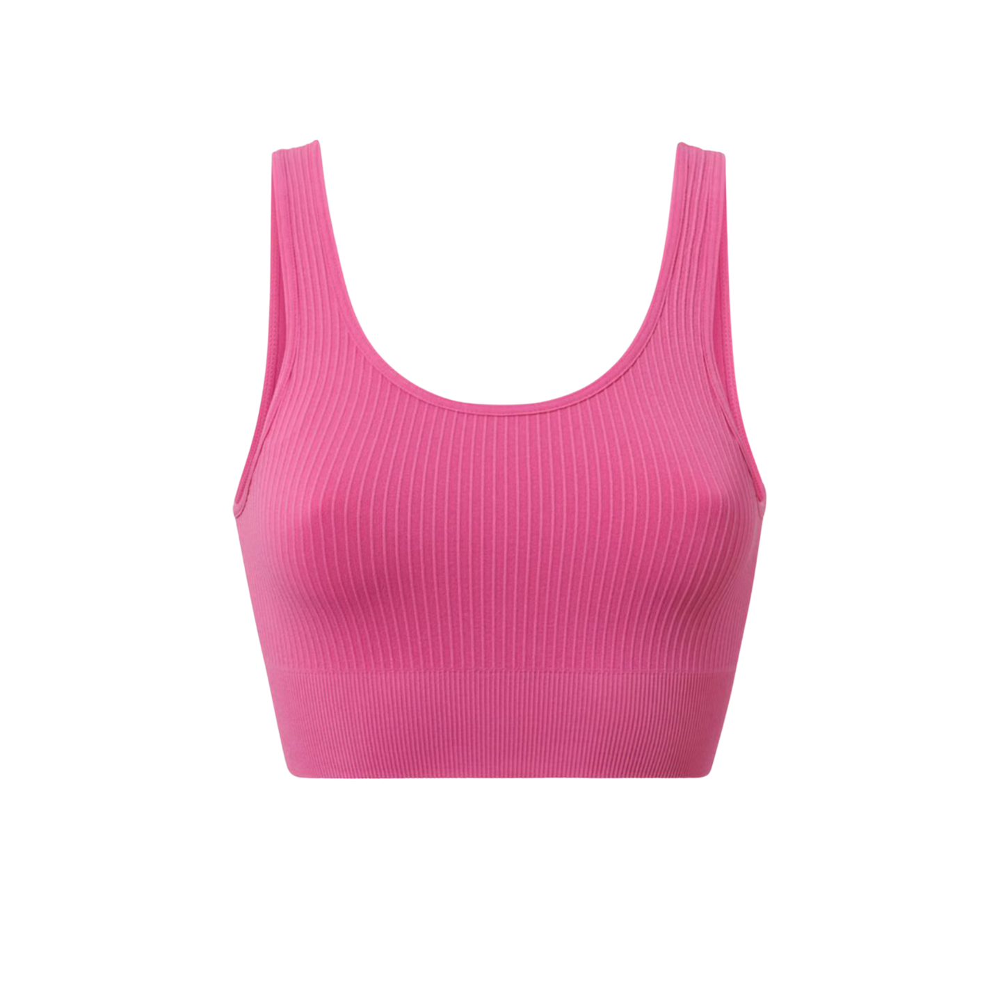 Tchibo Pink Ribbed Sports Bra