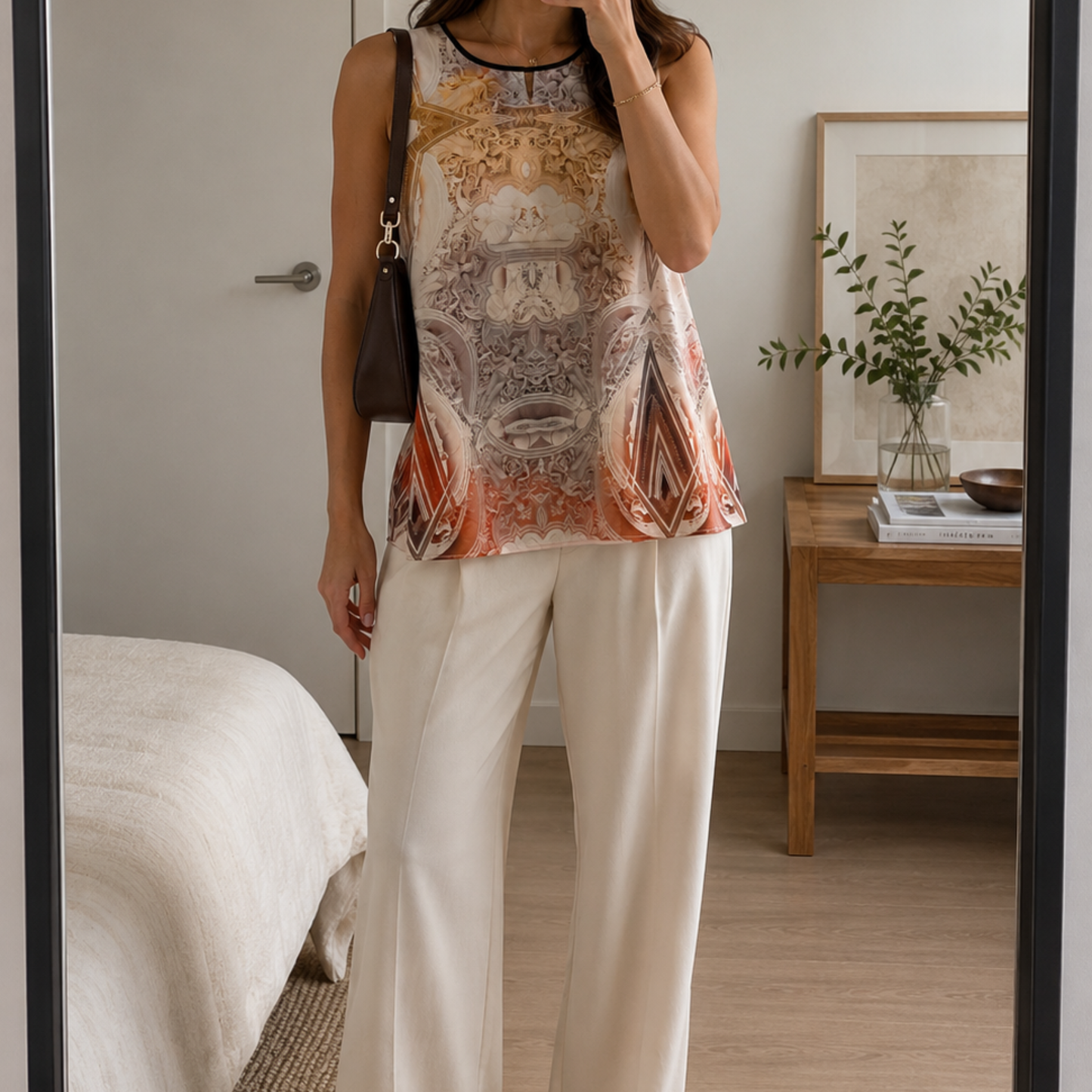 Ted Baker Classic Print Top