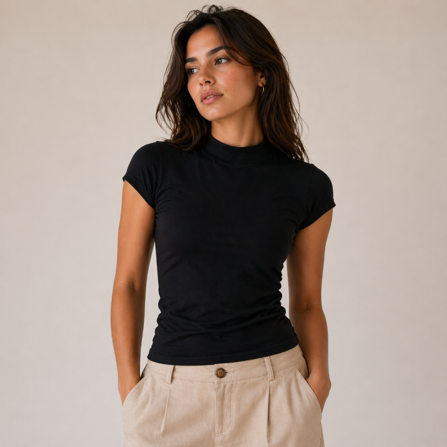 Black Short Sleeve Tee