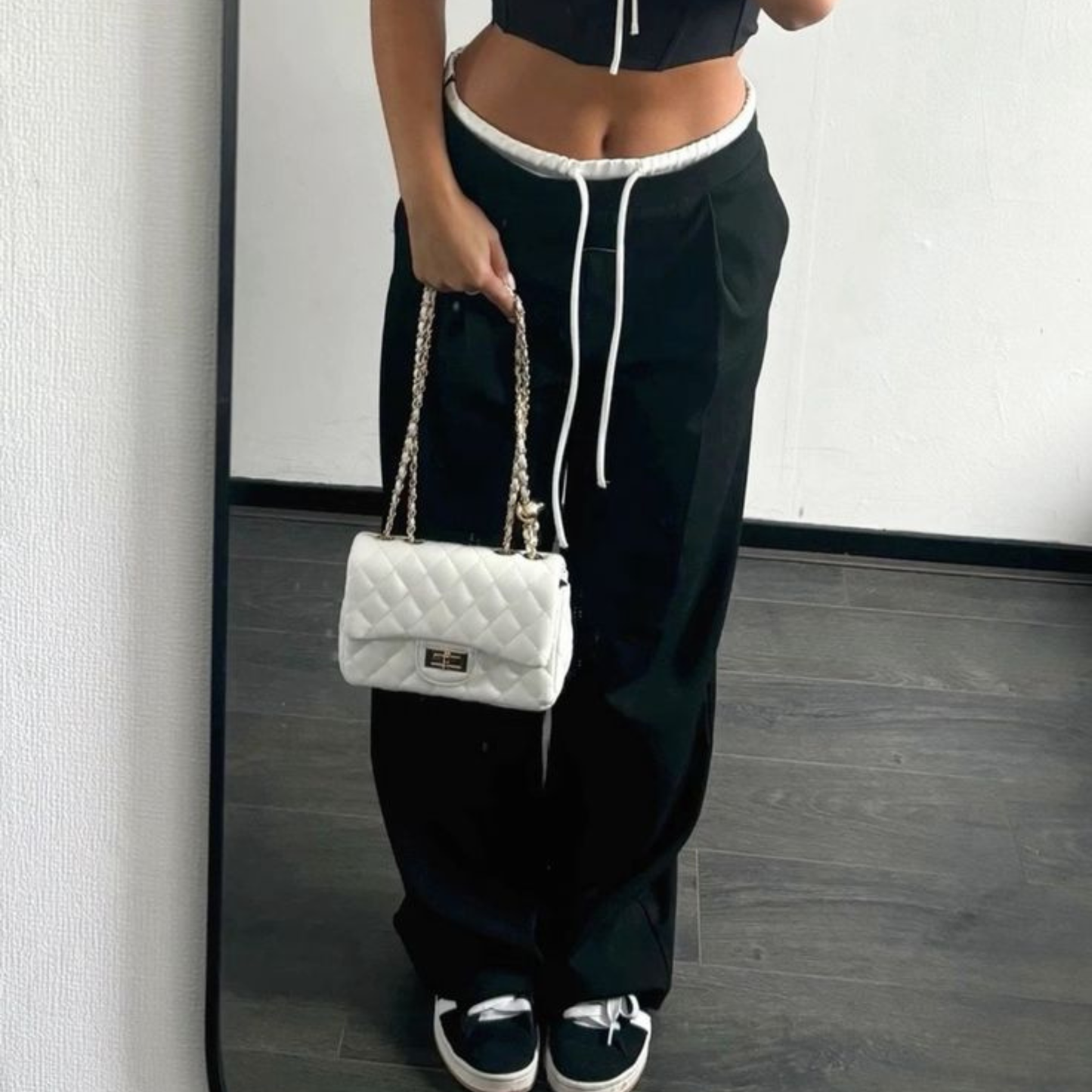 Zara Two-Tone Trousers