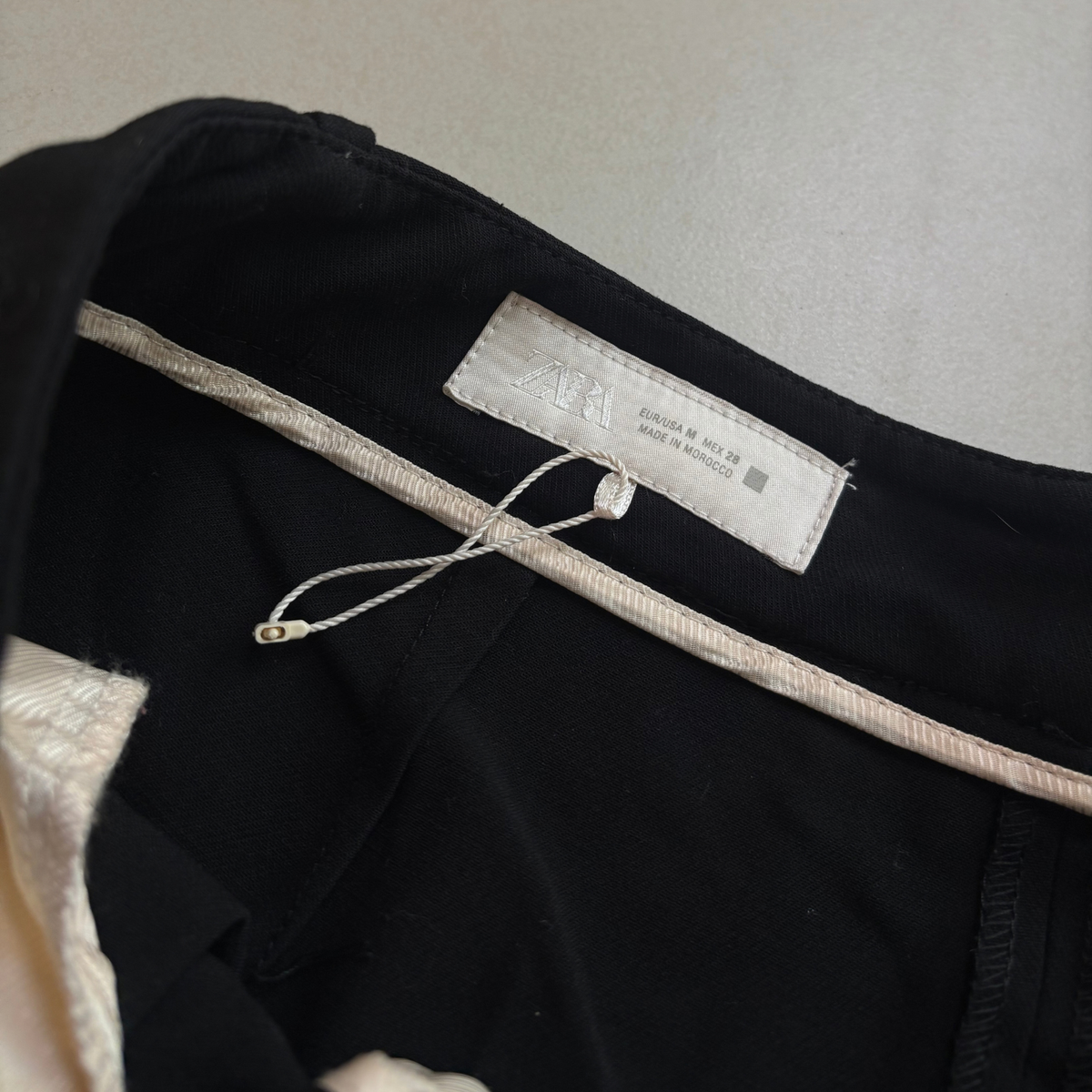 Zara Black Wide Leg Trousers