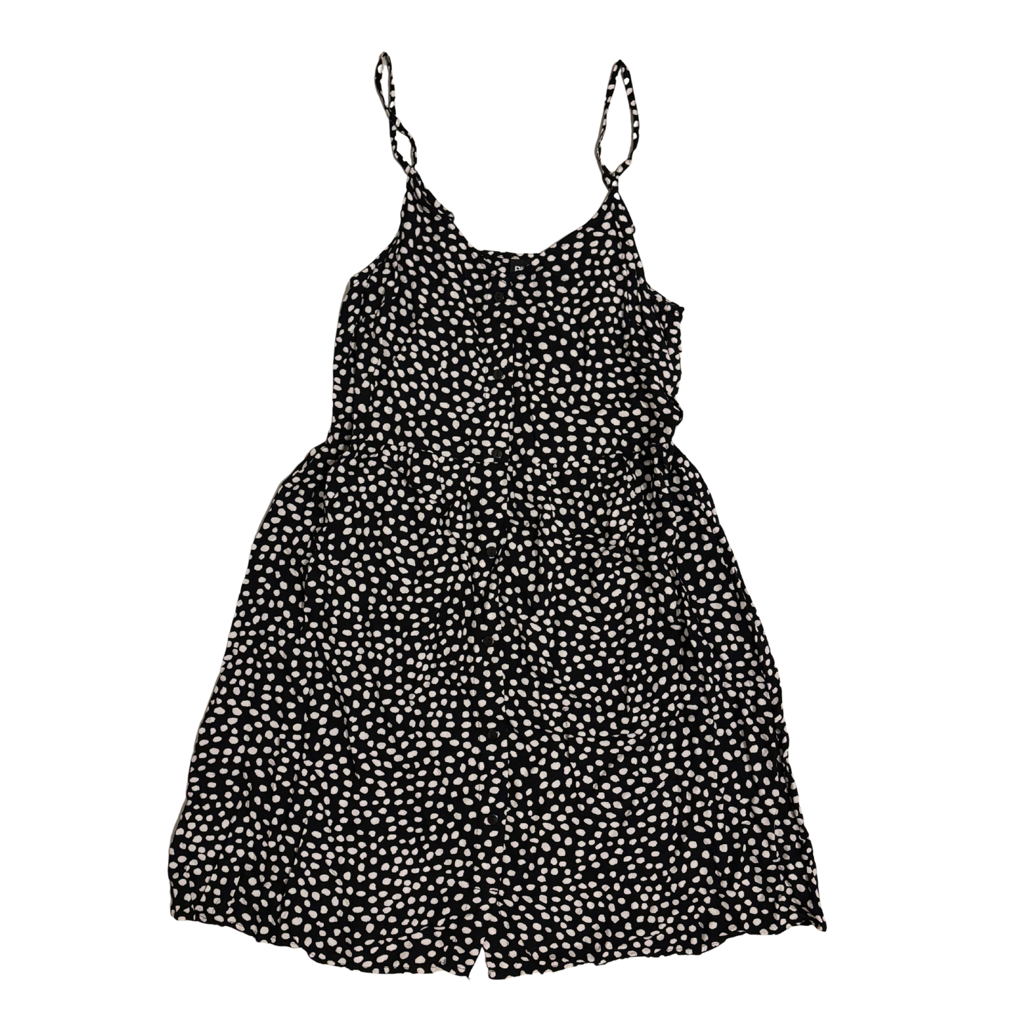 Pieces Polka Dot Button Up Dress