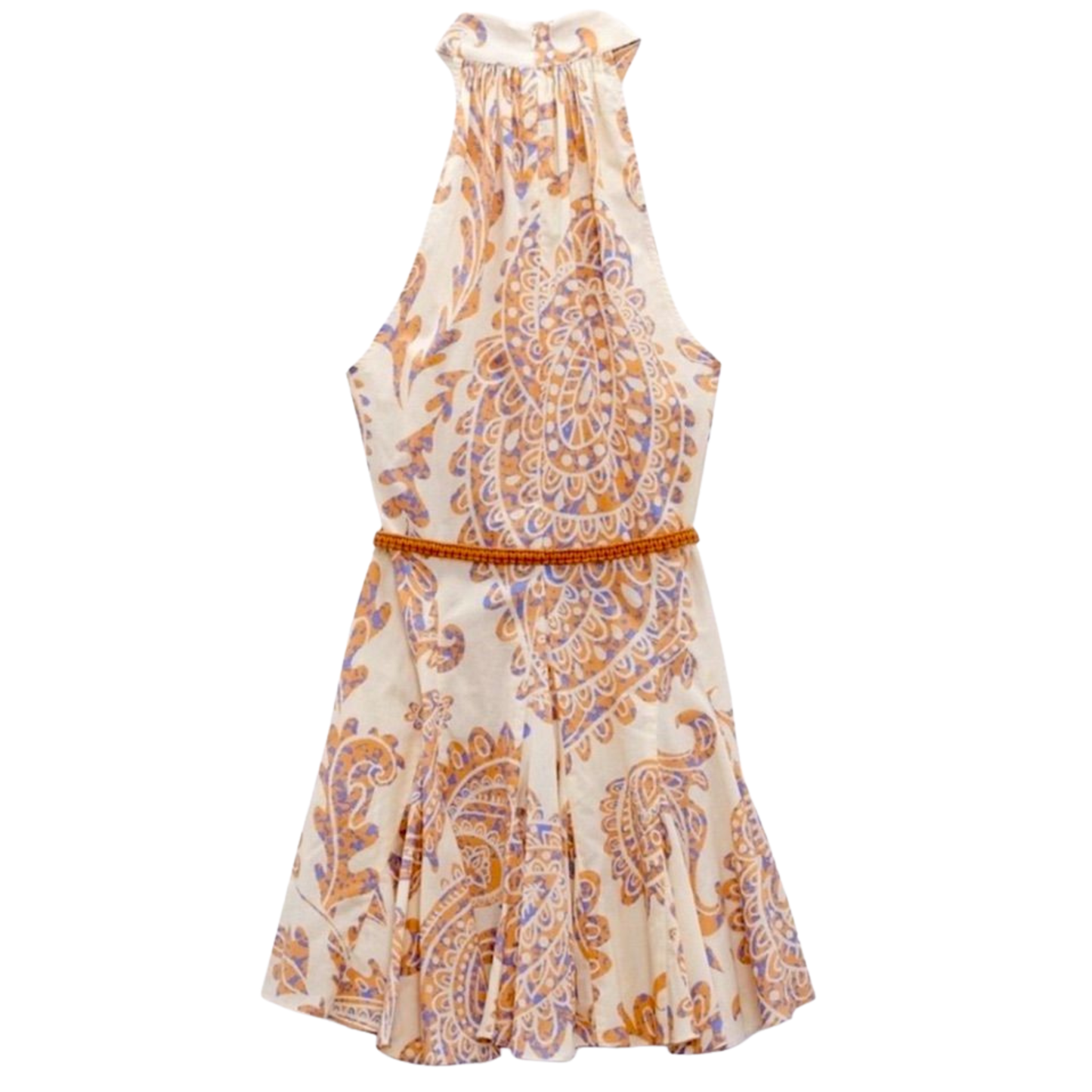 Zara High Neck Dress