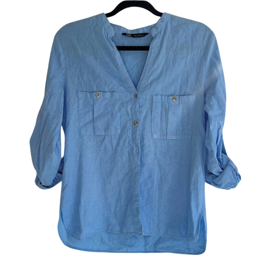 Zara Blue Shirt