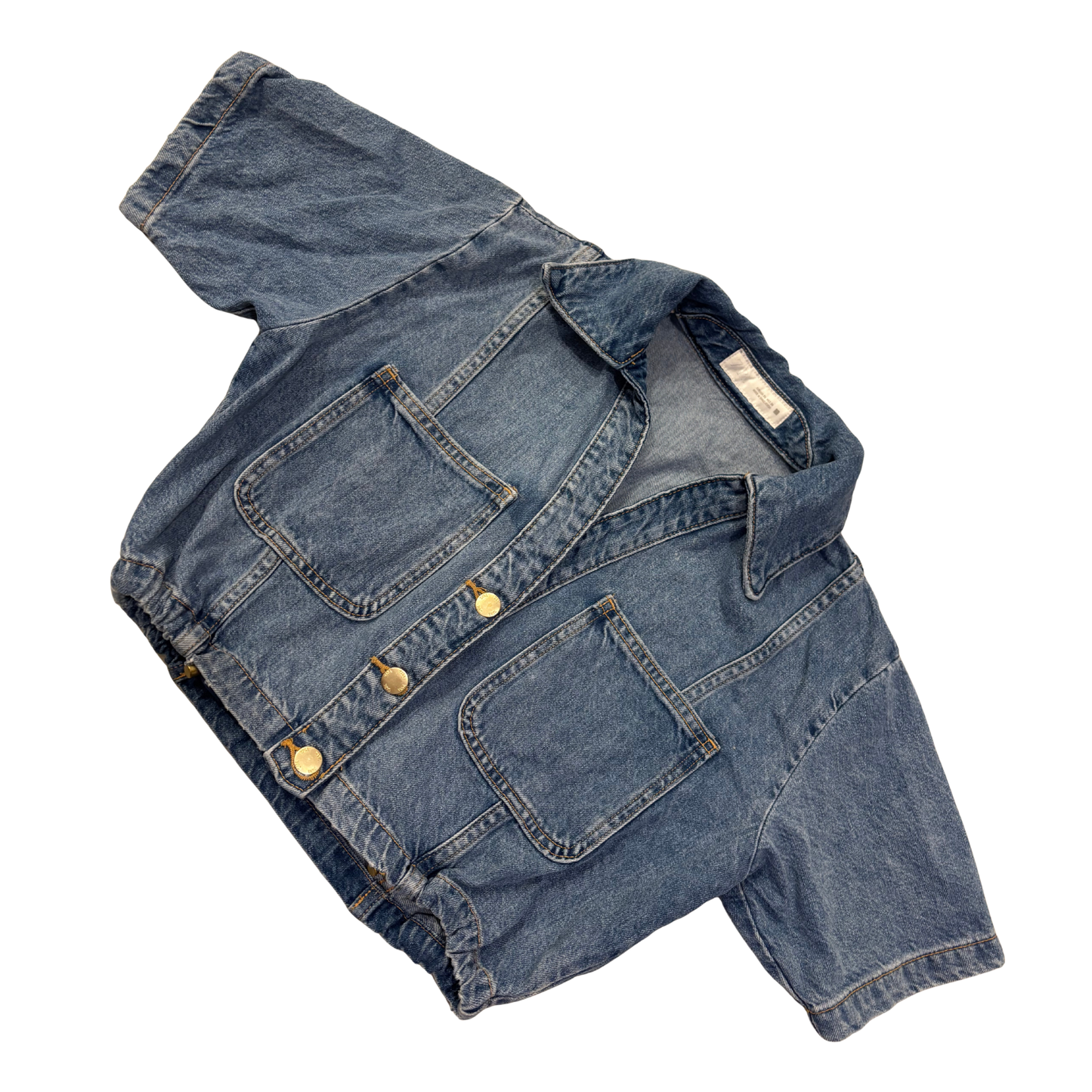 Zara Denim Top