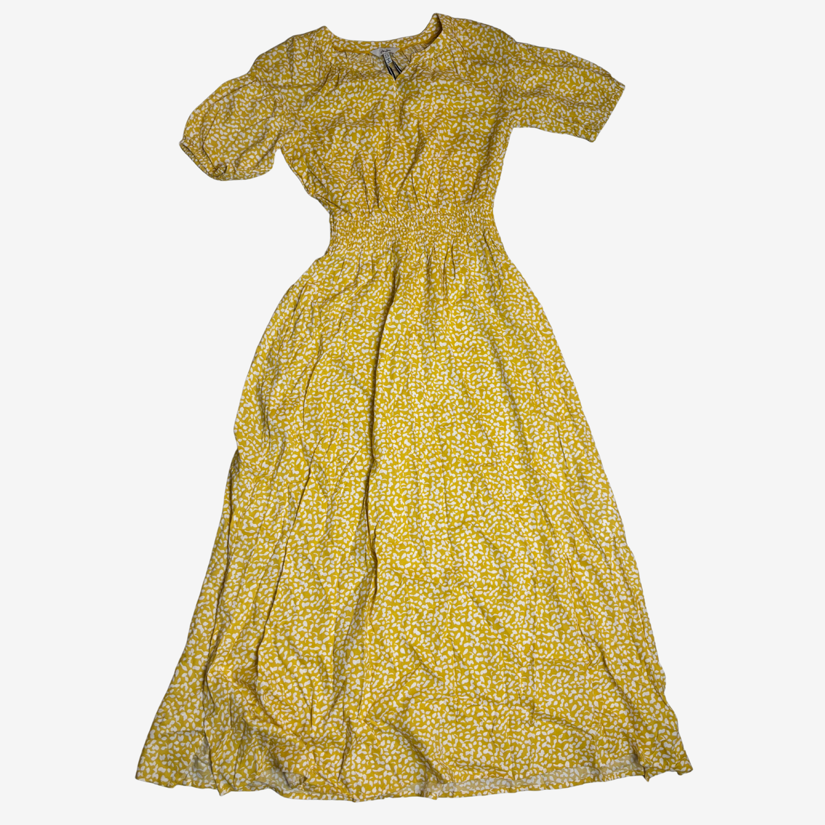 Joules ‘Rochelle’ Yellow Spotty Dress