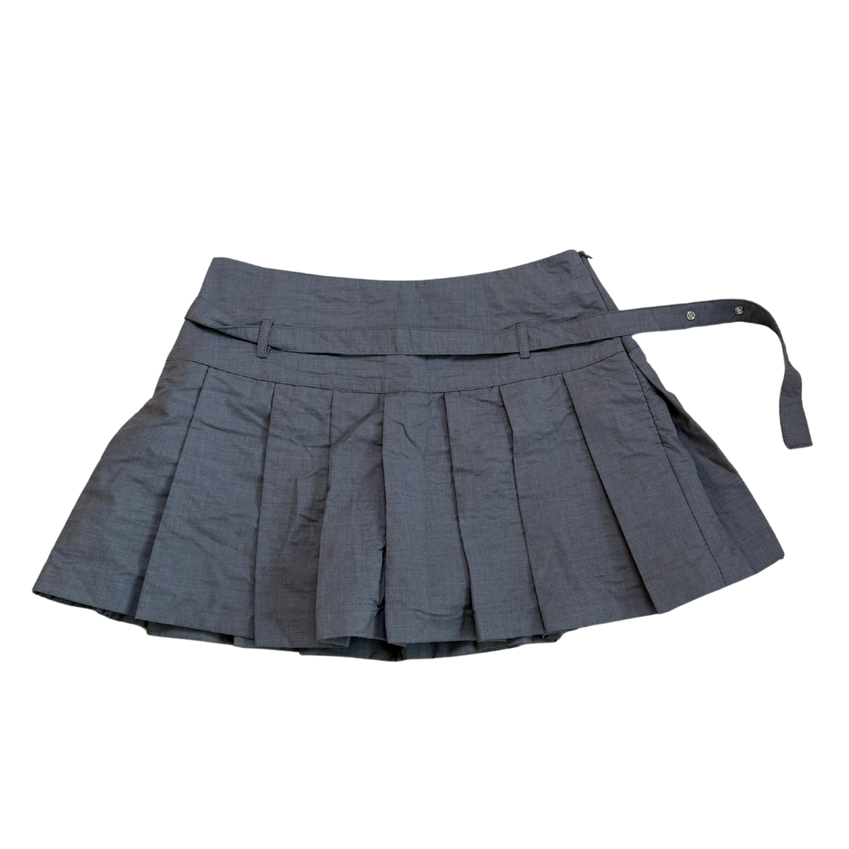 Grey Pleated Skort