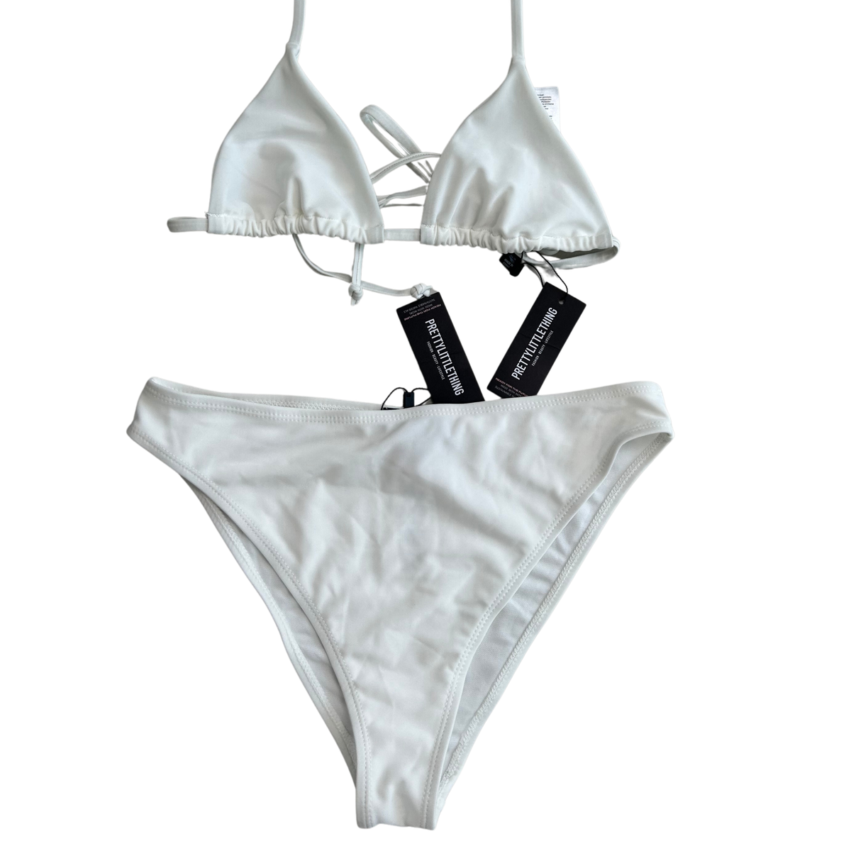 PLT White Bikini Set
