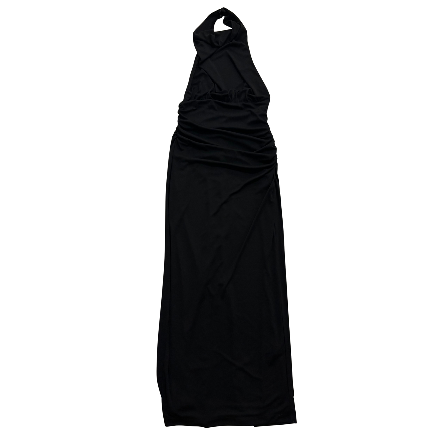 Zara Black Halterneck Maxi Dress