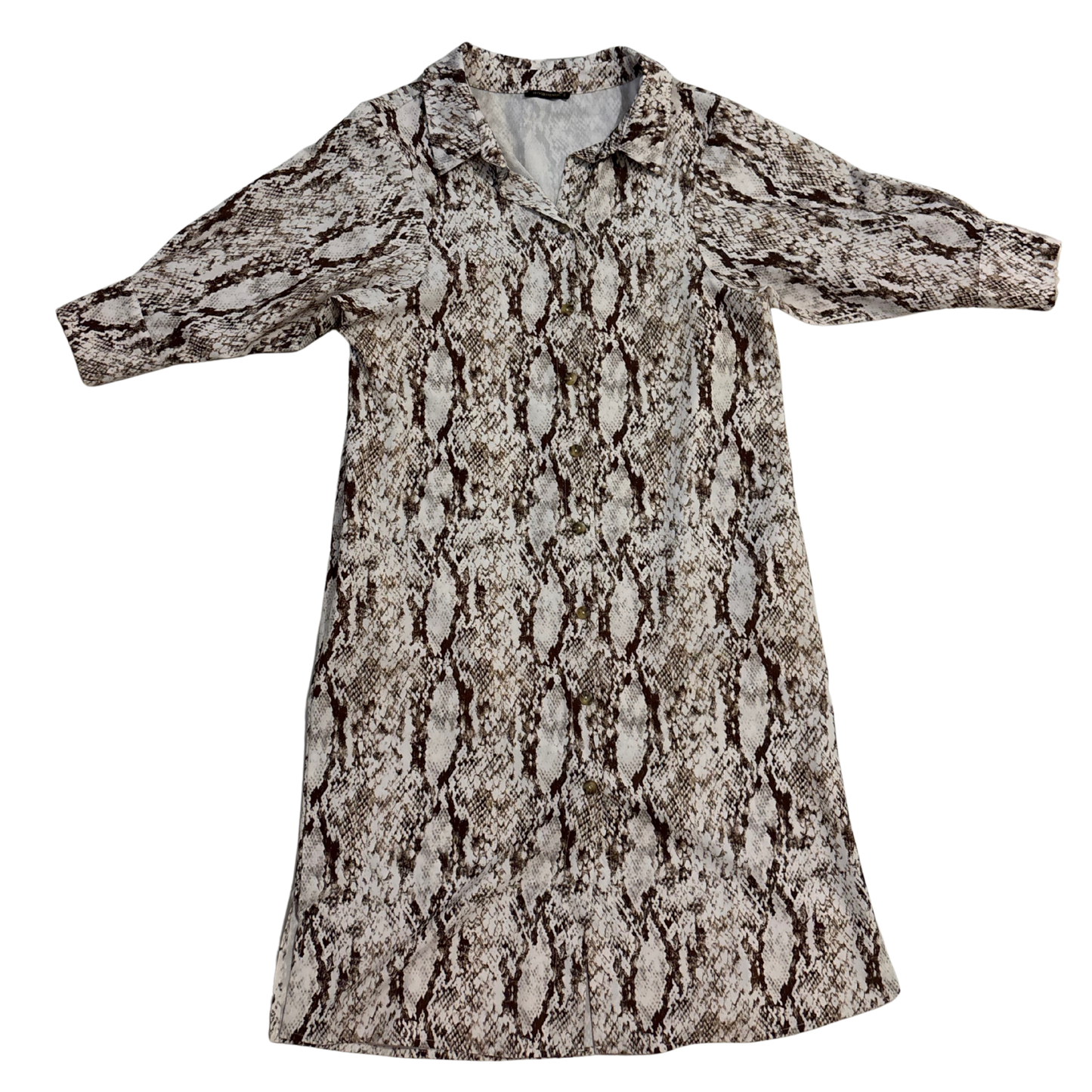 Riva Premium Snake Print Maxi Dress