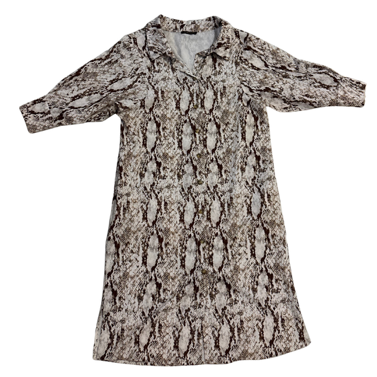Riva Premium Snake Print Maxi Dress