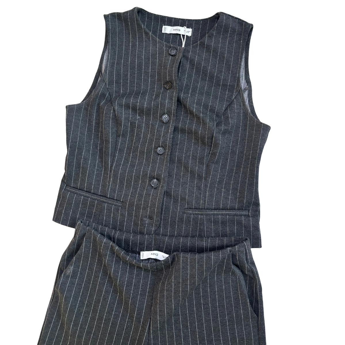 Mango Pinstripe Co-Ord