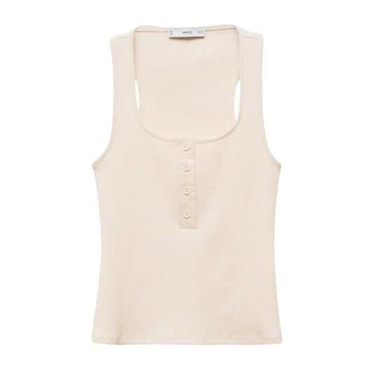 Mango Ribbed Tank Top
