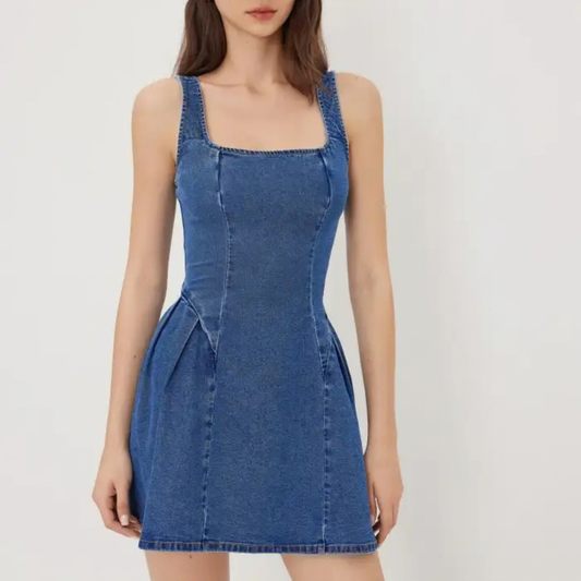 Cider Denim Mini Dress