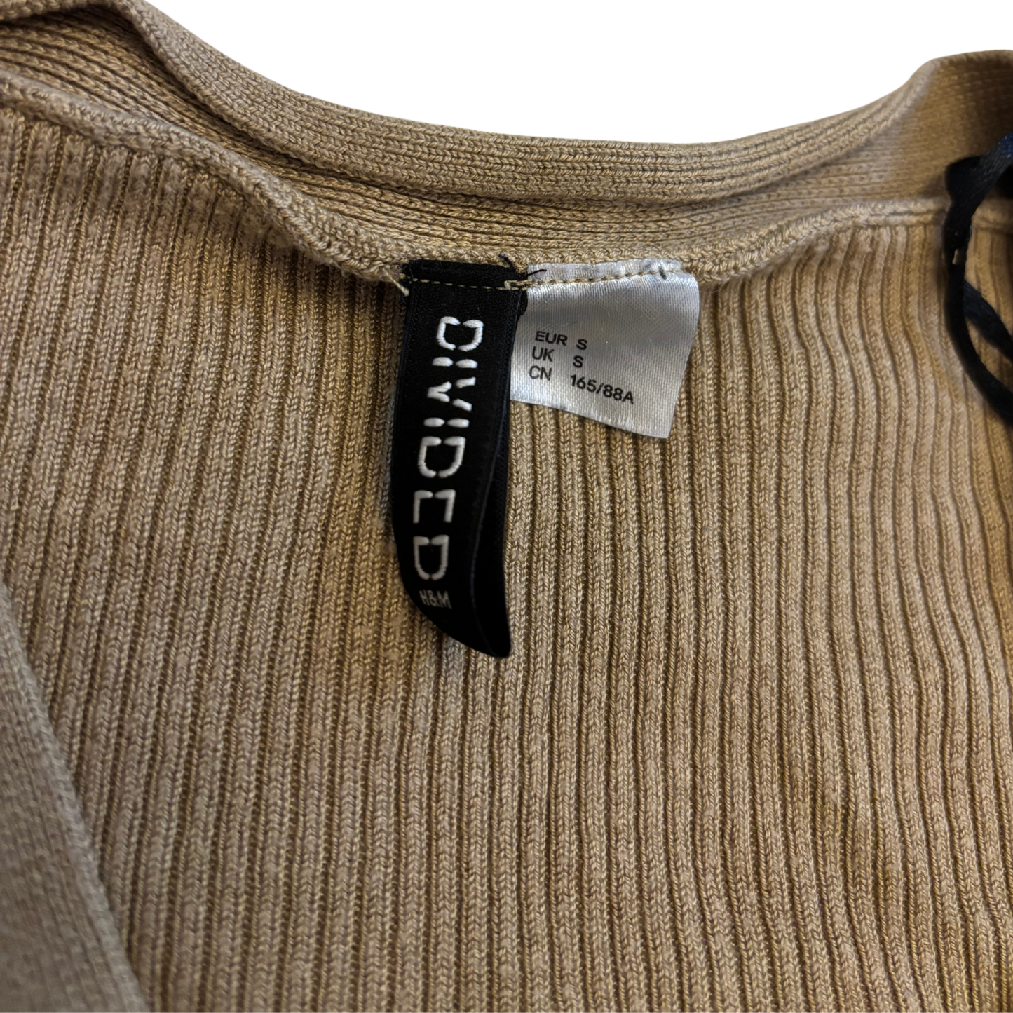 H&M Beige Knit Cardigan
