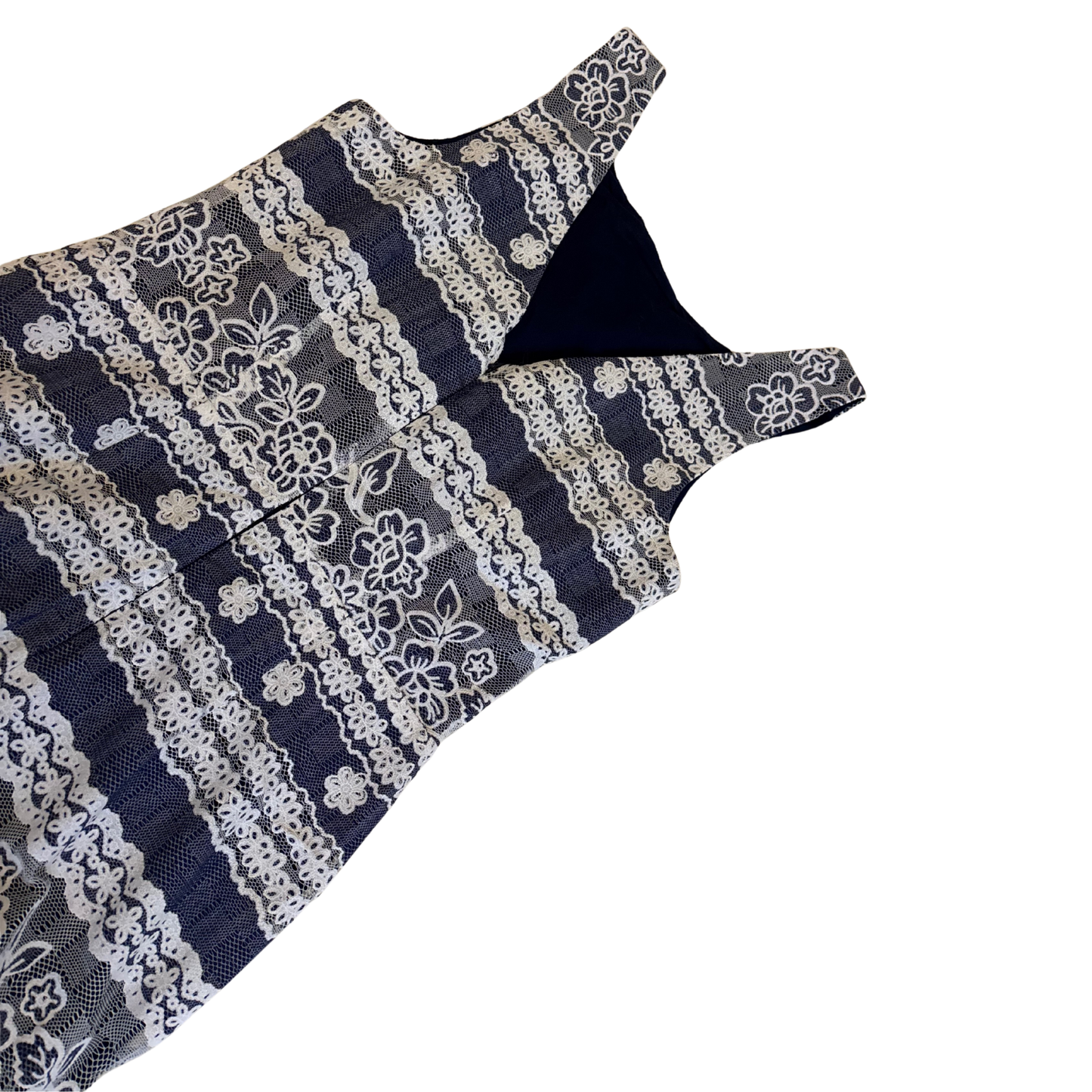 Muse Navy & White Dress