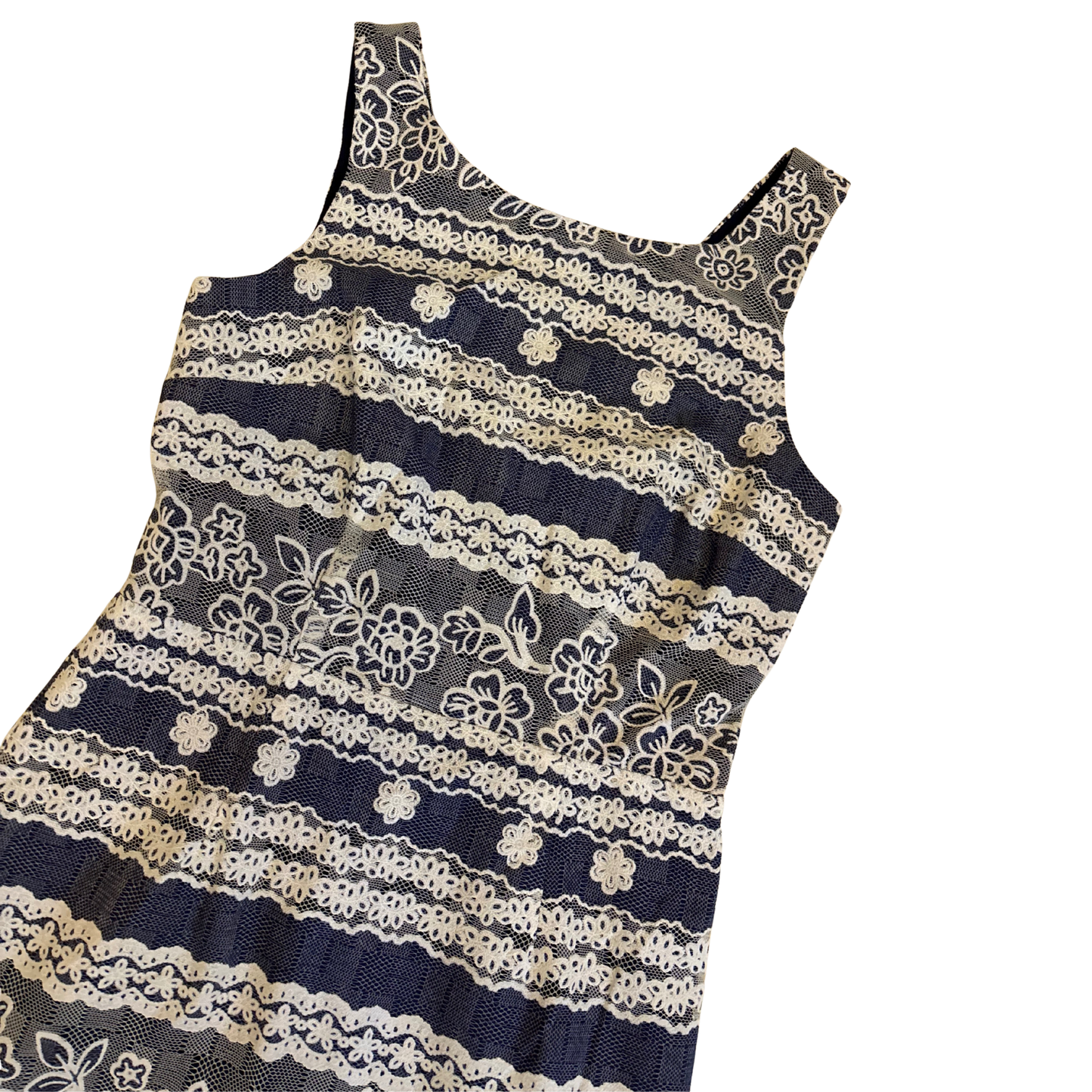 Muse Navy & White Dress