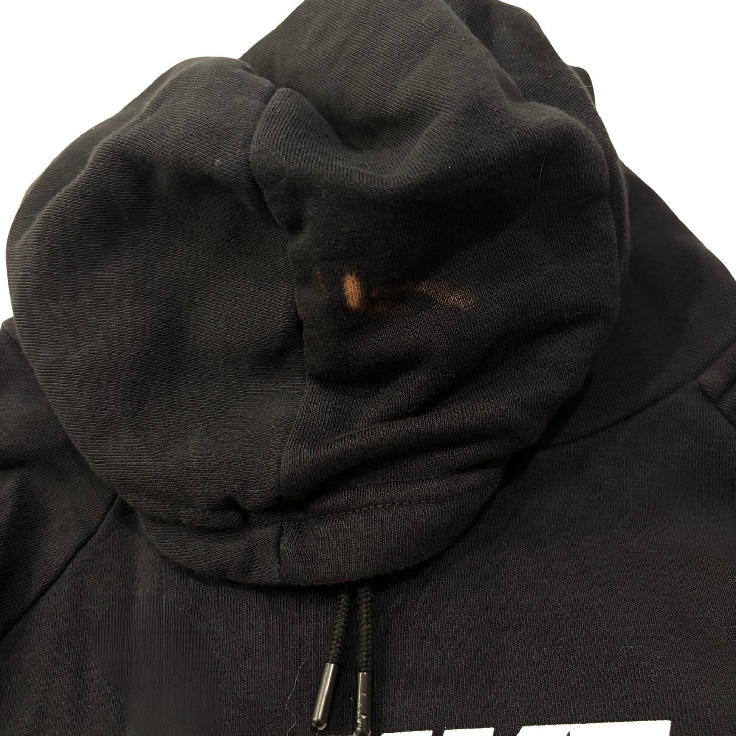 Nike Black Cropped Hoodie