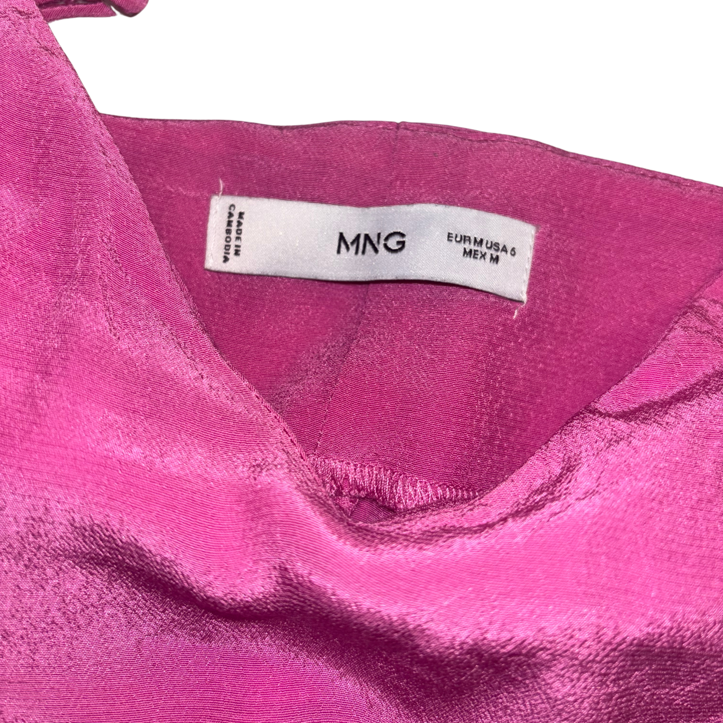 Mango Pink Mini Dress