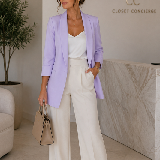 PLT Purple Blazer