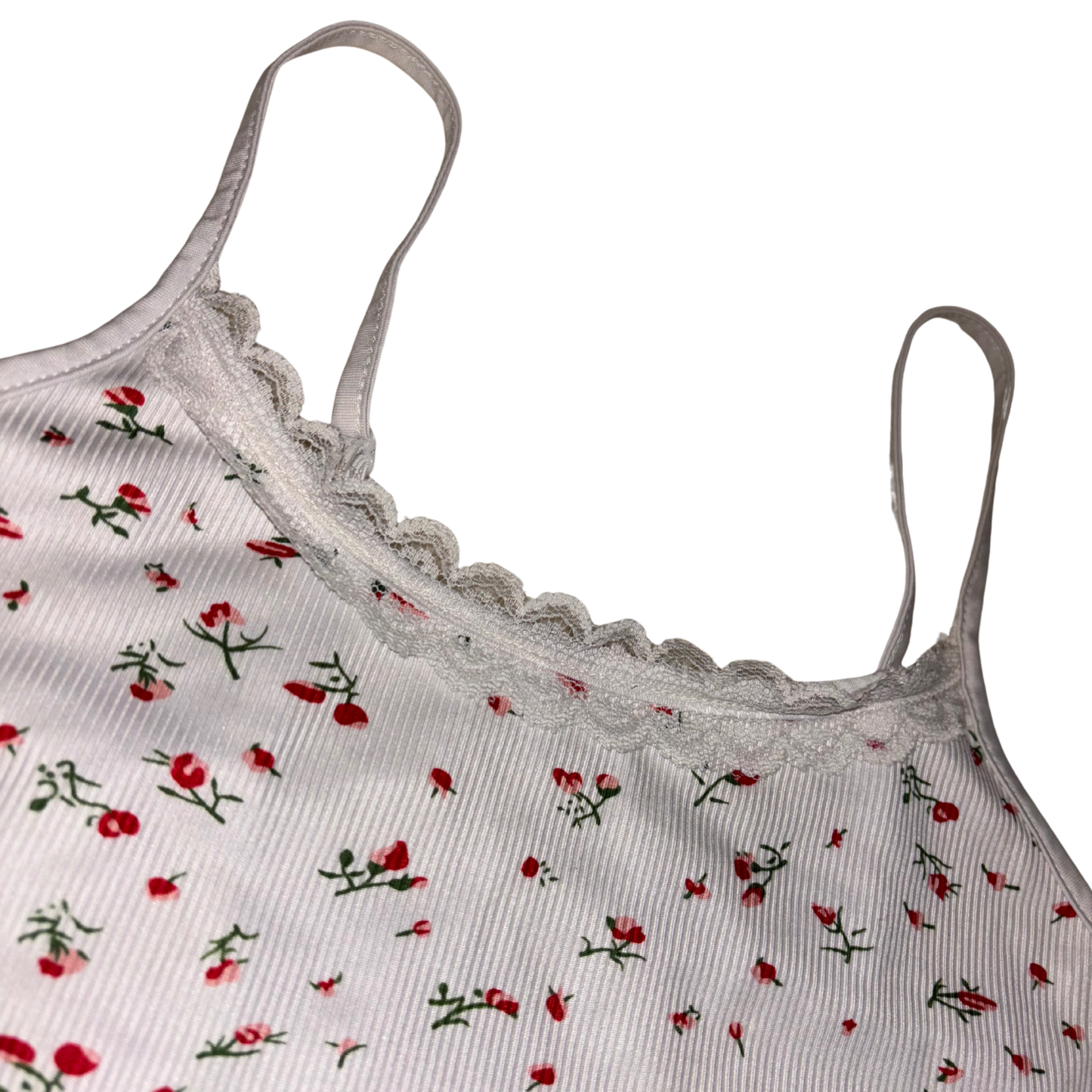 Floral Print Crop Top