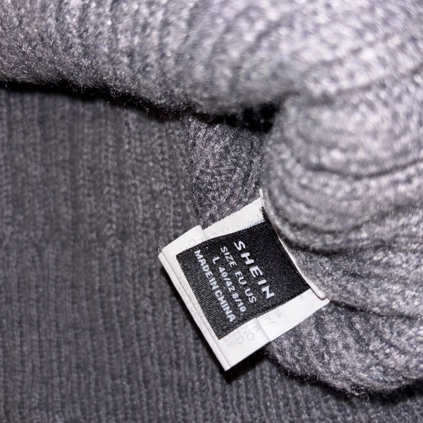 Off Shoulder Grey Knit Jumper