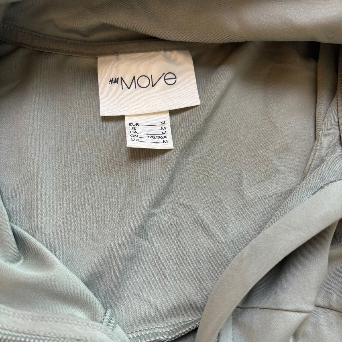 H&M Green Zip-Up Jacket