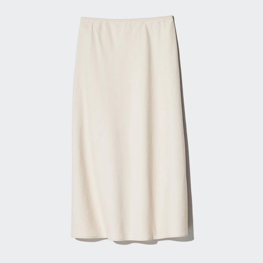 Uniqlo Beige Maxi Skirt