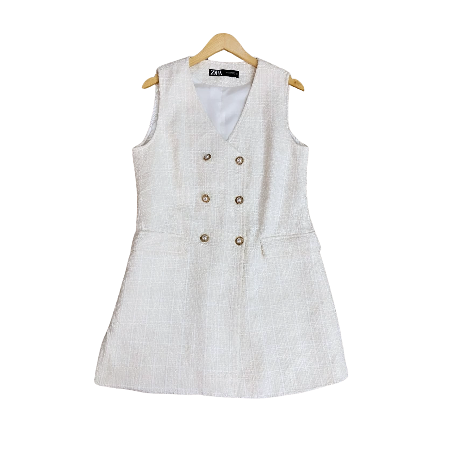 Zara Tweed Blazer Dress