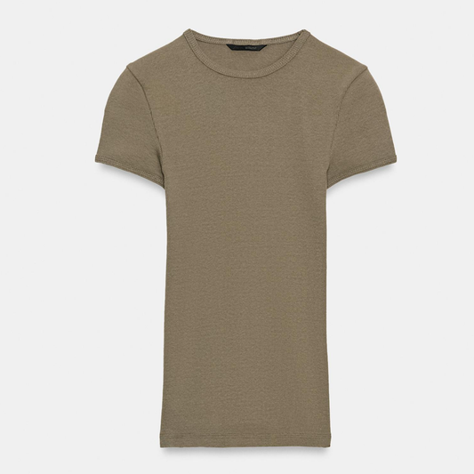 Zara Beige Knit Top
