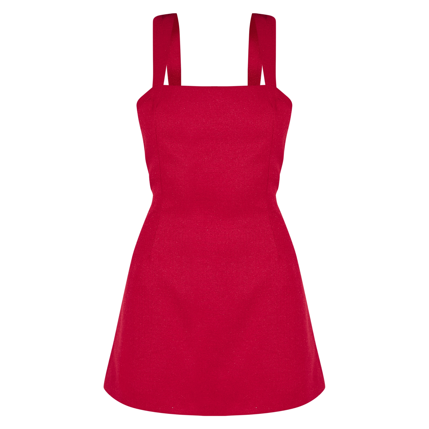 PLT Red Bow Back Mini Dress