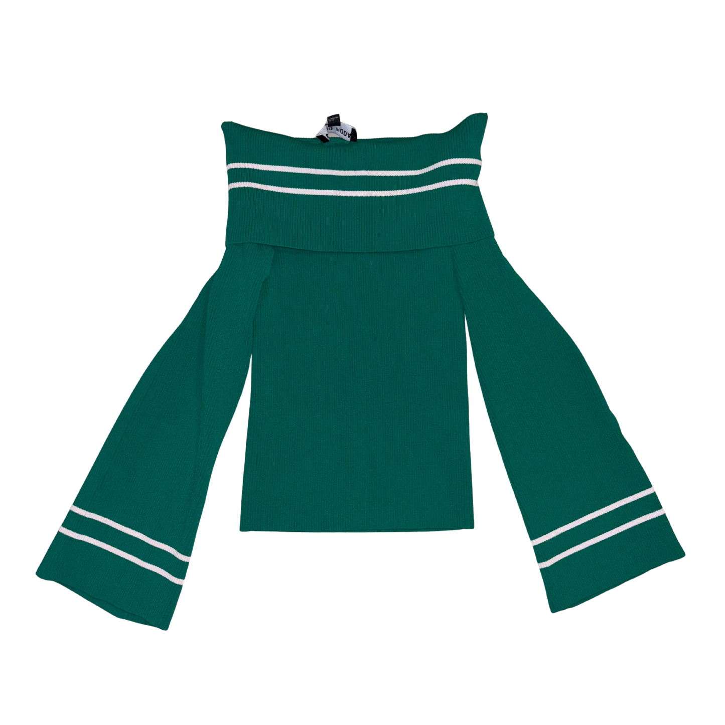 Vero Moda Green Ribbed Jumper