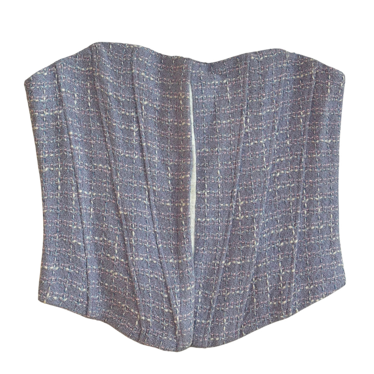 Zara Purple Woven Corset