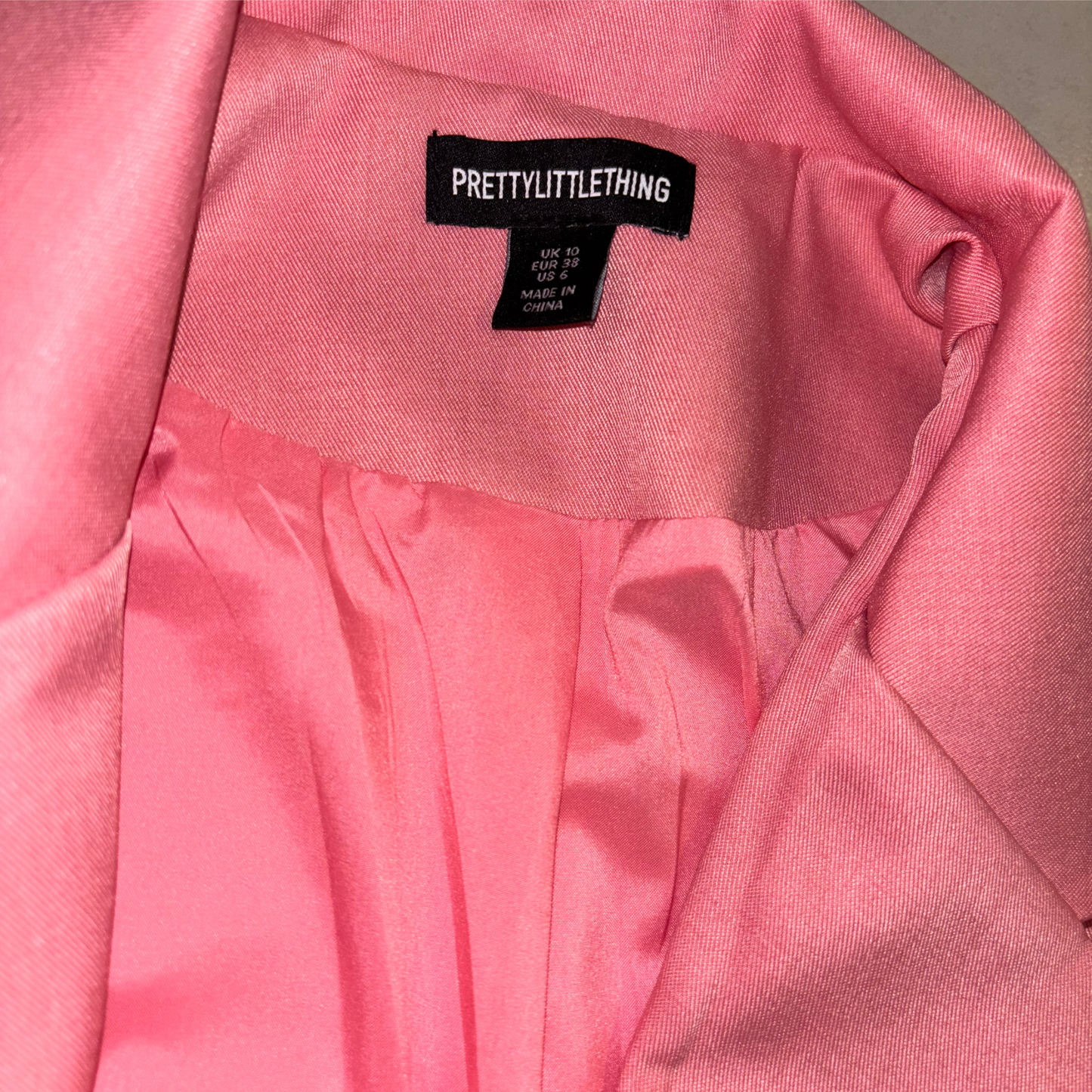 PLT Pink Bow Detail Blazer