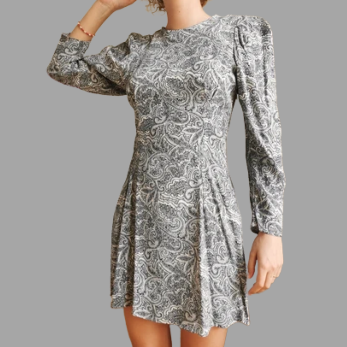 & Other Stories Paisley Mini Dress