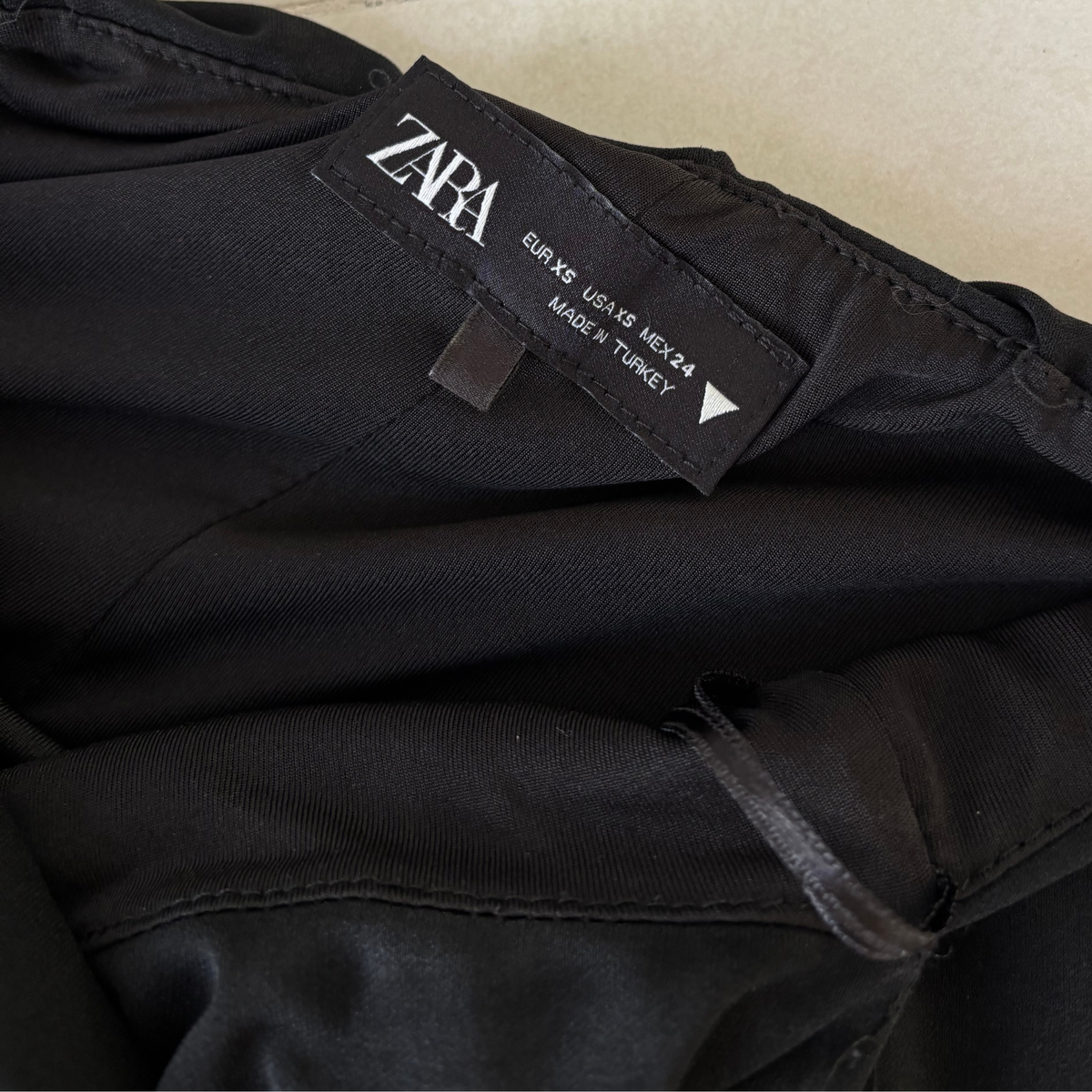 Zara Black Halterneck Maxi Dress