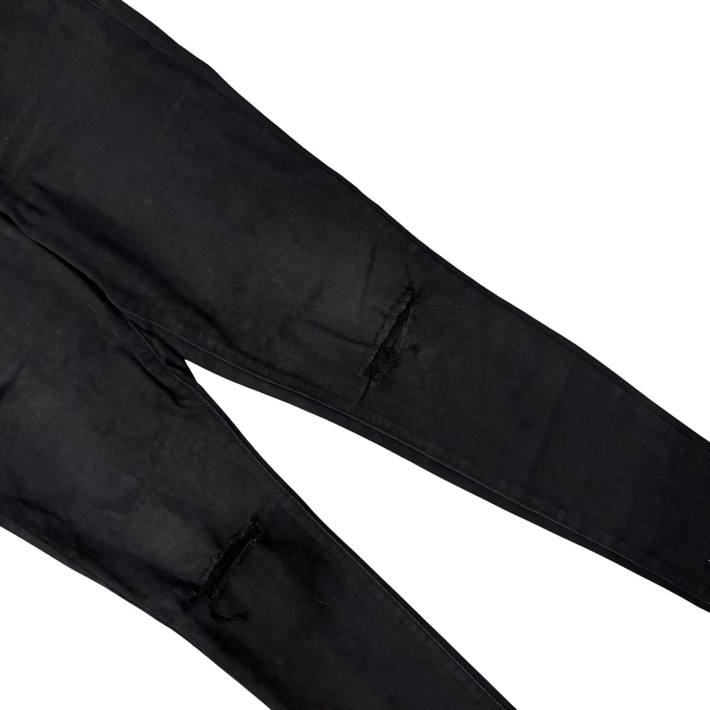 DKNY Black Ripped Skinny Jeans