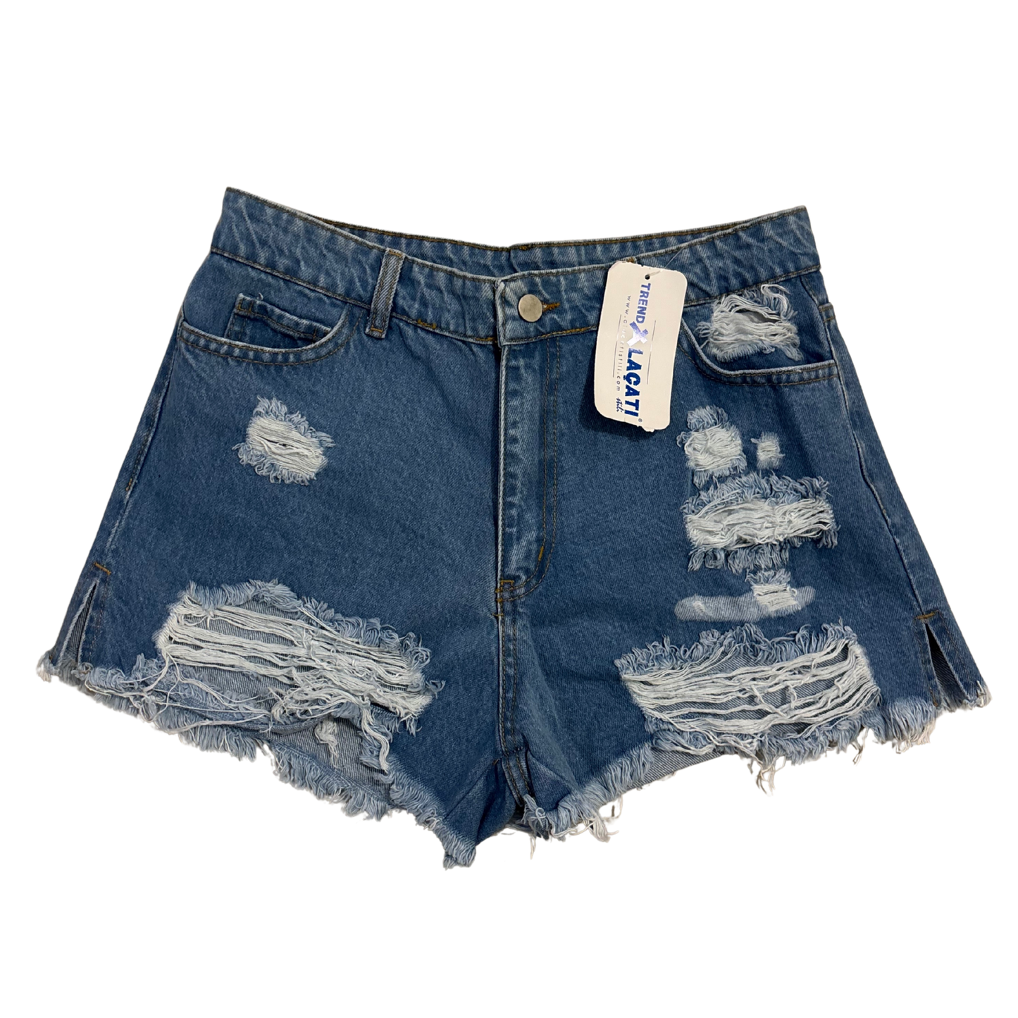 Blue Denim Shorts
