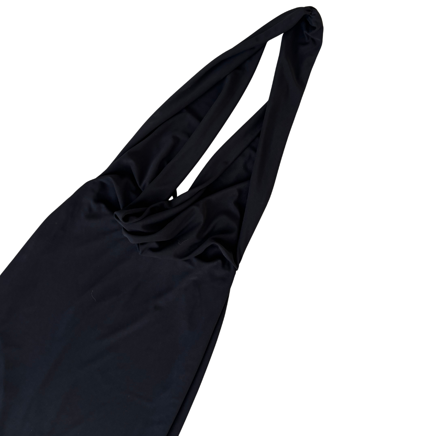 Zara Black Halterneck Maxi Dress