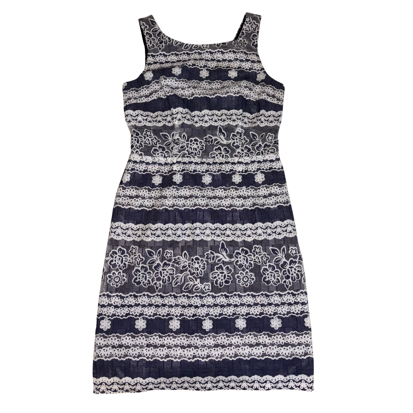 Muse Navy & White Dress
