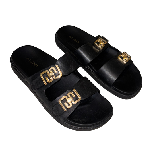 Aldo 'Alessie' Black Sandals