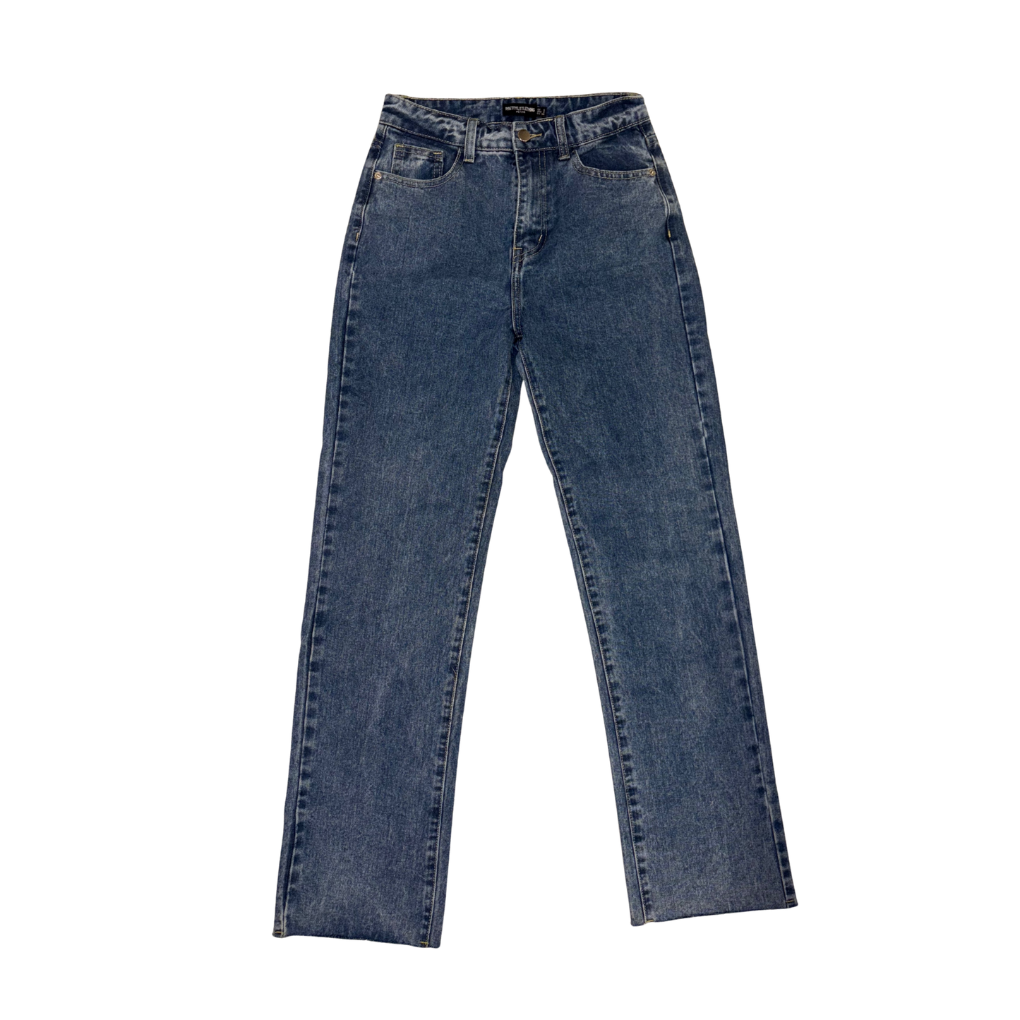 PLT Straight Leg Blue Jeans