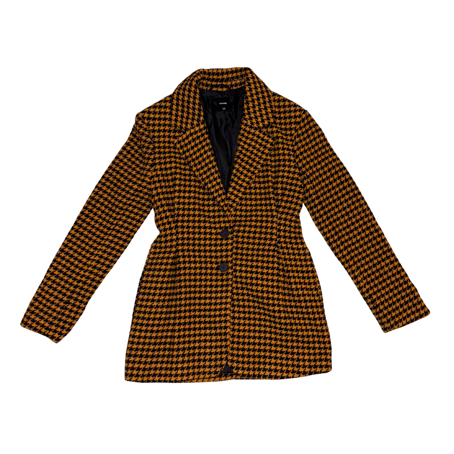 Sinsay Orange & Black Blazer
