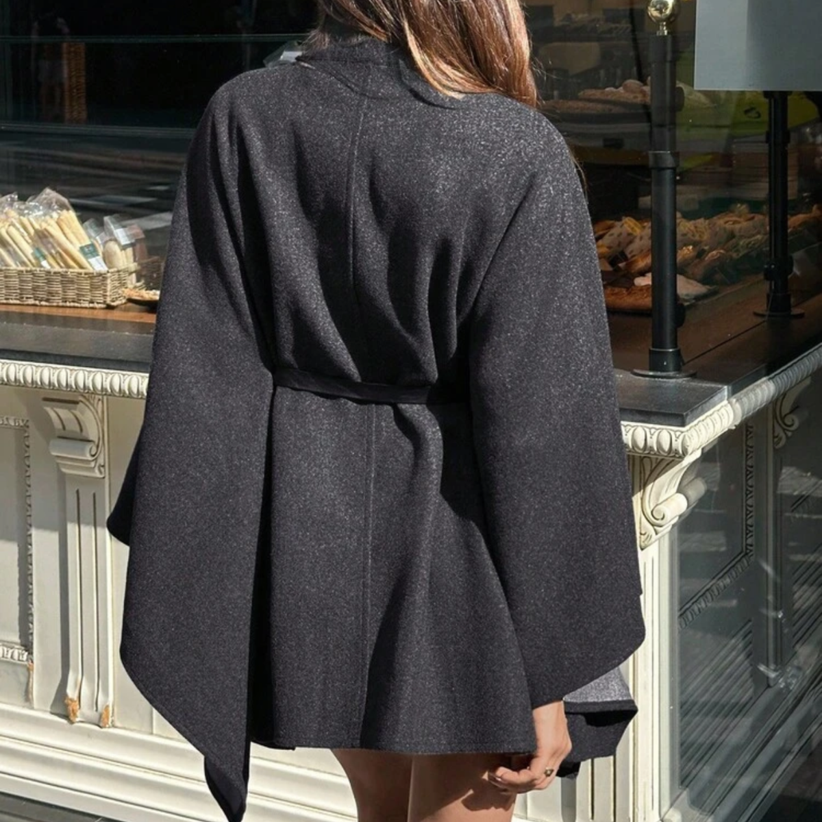 Dark Grey Woolen Jacket