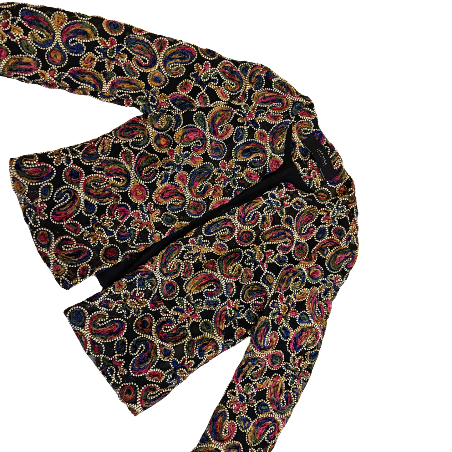 Zara Multi Coloured Abstract Blazer